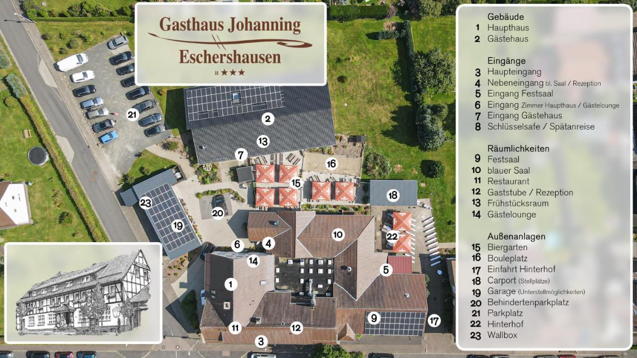 Gasthaus Johanning Ek Услар Екстер'єр фото